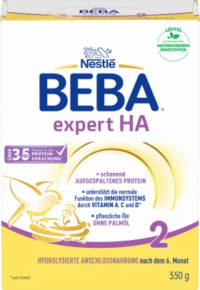 Nestlé BEBA Subsequent milk Expert HA 2 after the 6th month, 550 g