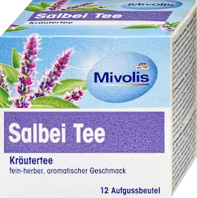 Mivolis Herbal tea, sage tea (12 bags), 18 g