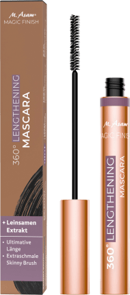 M. Asam Mascara Magic Finish 360 ° Lengthening Deep Black, 7 ml