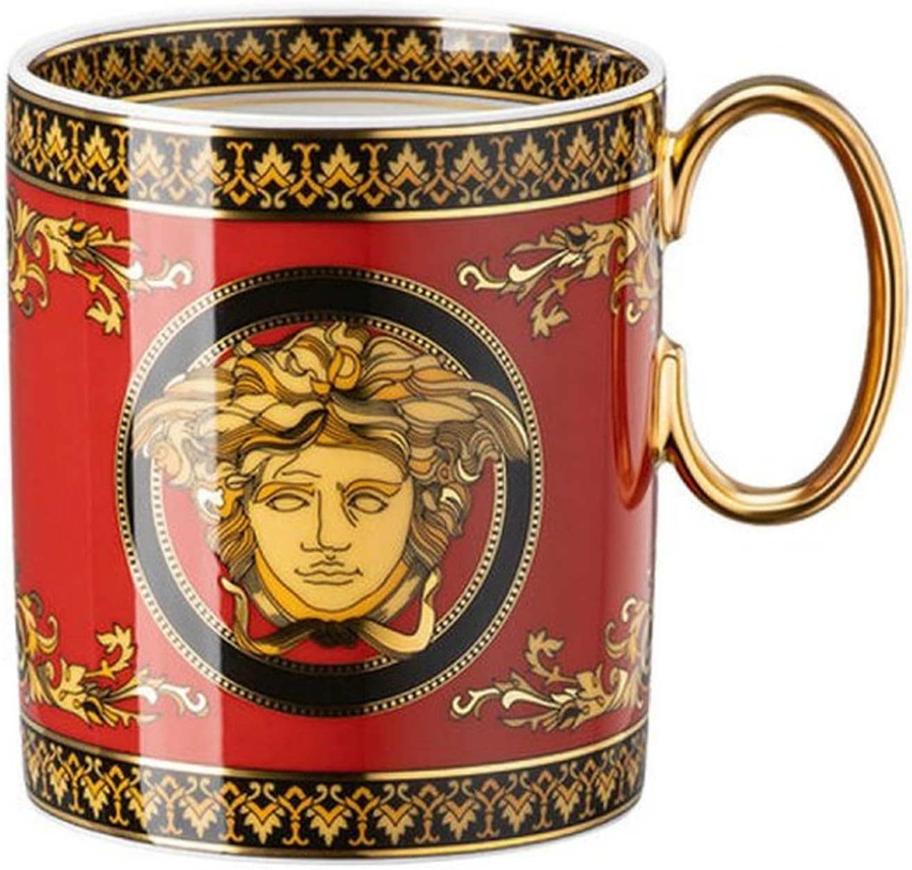 Versace Medusa Classic Mug with Handle, 300 ml, Pack of 1