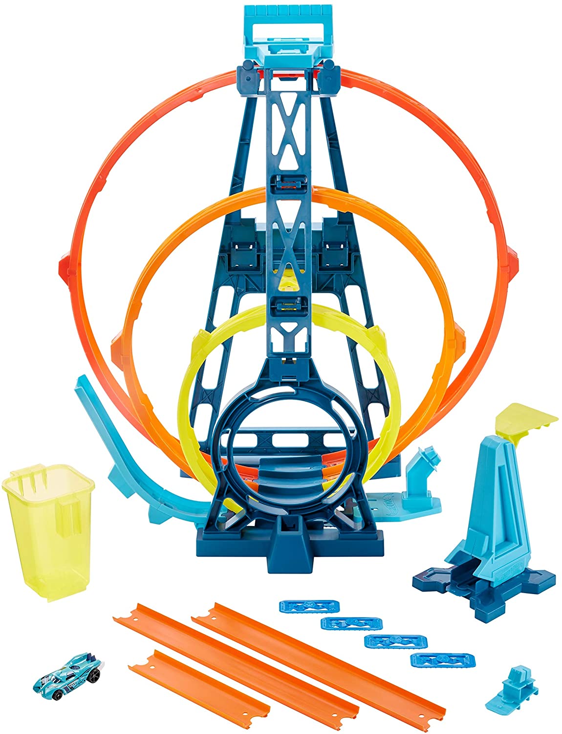 Hot Wheels Glc96 Track Builder Unlimited Looping Set, Multicoloured