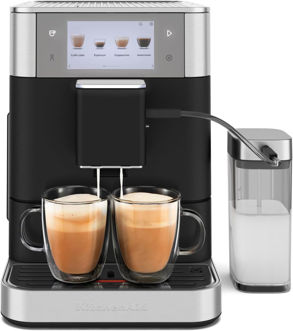 KitchenAid KF8 Fully Automatic Coffee Machine Cast Iron Black 5KES8558EBK Coffee Machine Espresso Machine