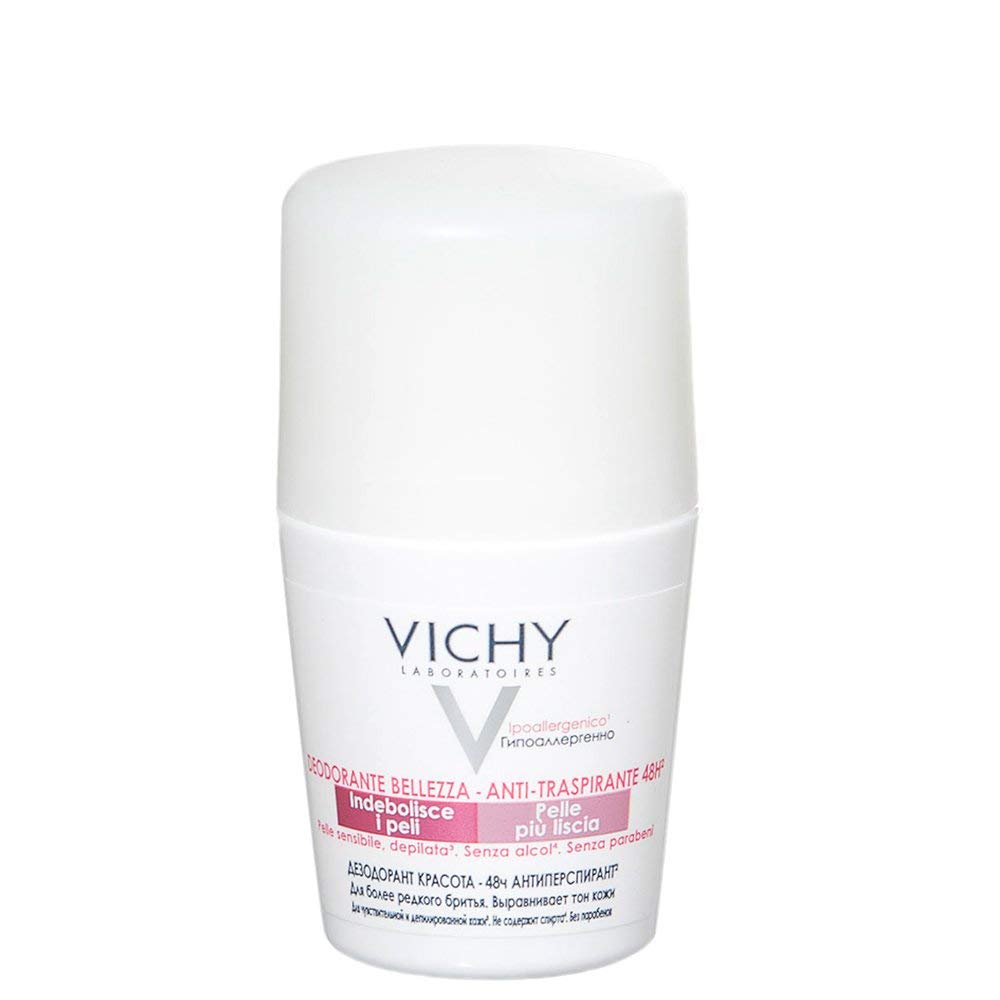 Vichy Atntitr Anspi ranter Beauty Roll-On Deodorant Pack of 1 x 1216)