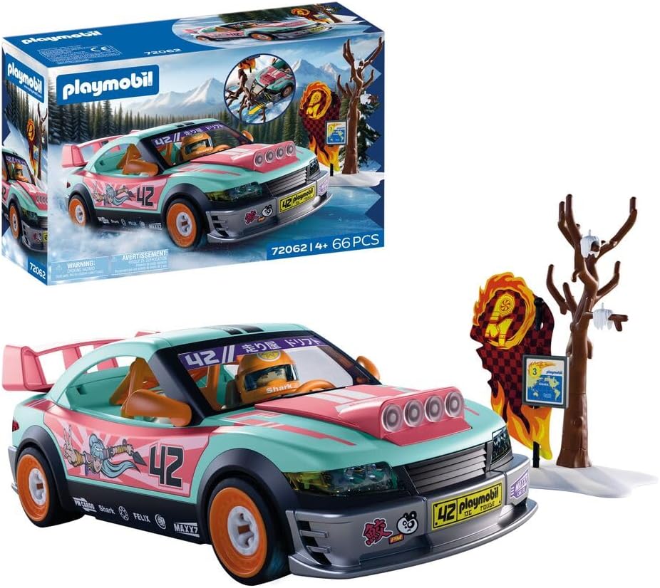 PLAYMOBIL Cars | Offroad Tuning Car | Tuning Car with Ram and Rear Spoiler | Children\'s Toy from 4 Years | 72062