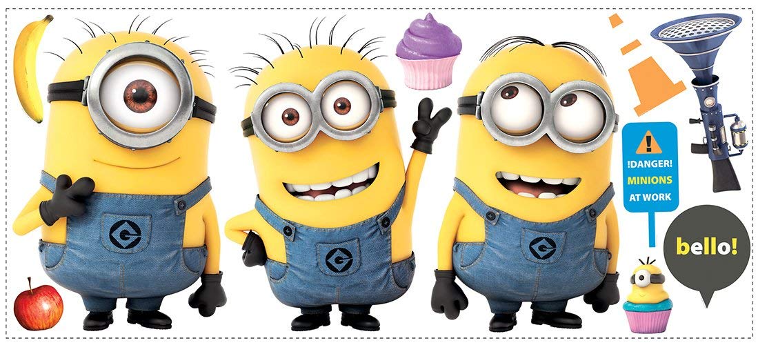 RoomMates Despicable Me Minion Wall Decal (Each)