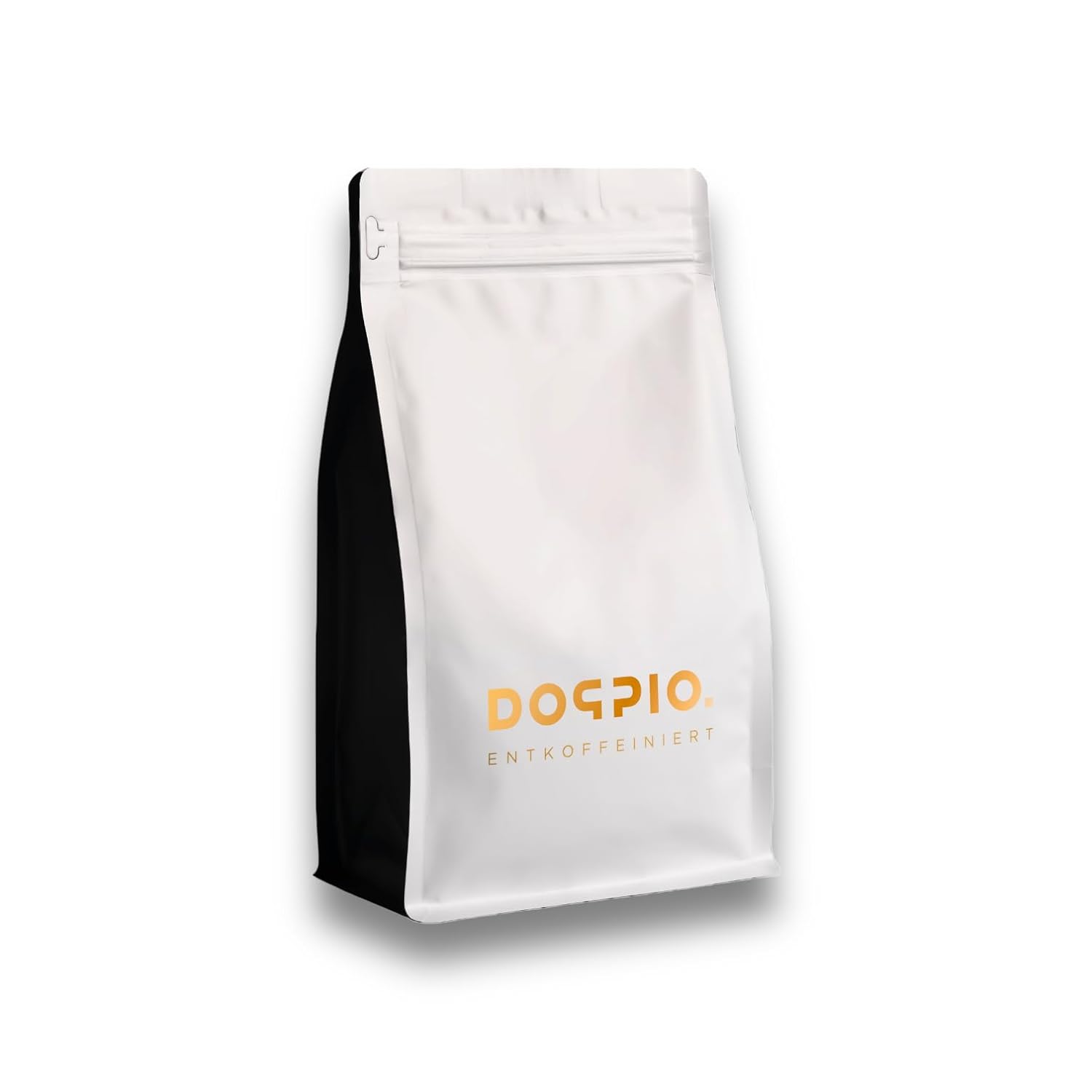 Doppio Decaffeinated Coffee | Whole Beans | Arabica Blend | Fully Automatic | Flavors of Cocoa & Almond | Creamy | Italiano Cremoso | 100% Caffeine Free | Intensity 2/4