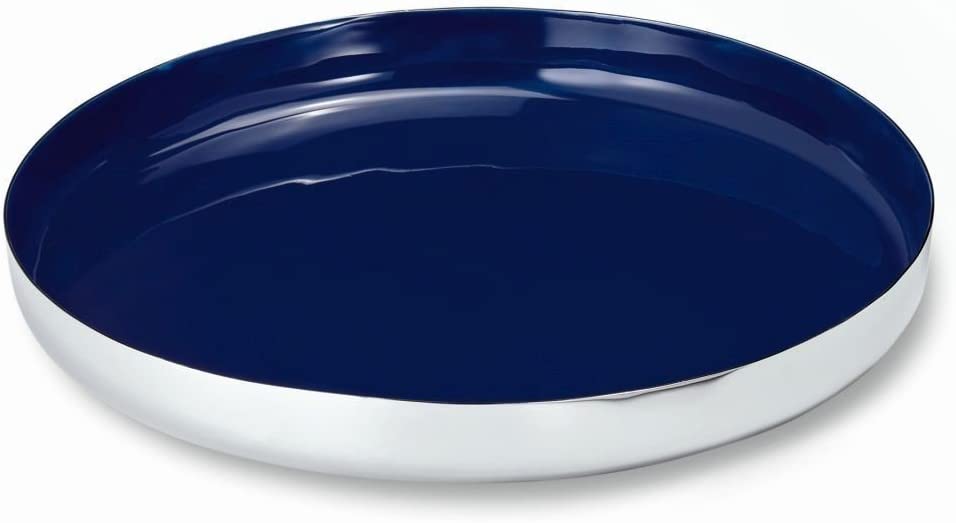 Philippi Largo Round Tray, cobalt blue, 40 x 40 x cm