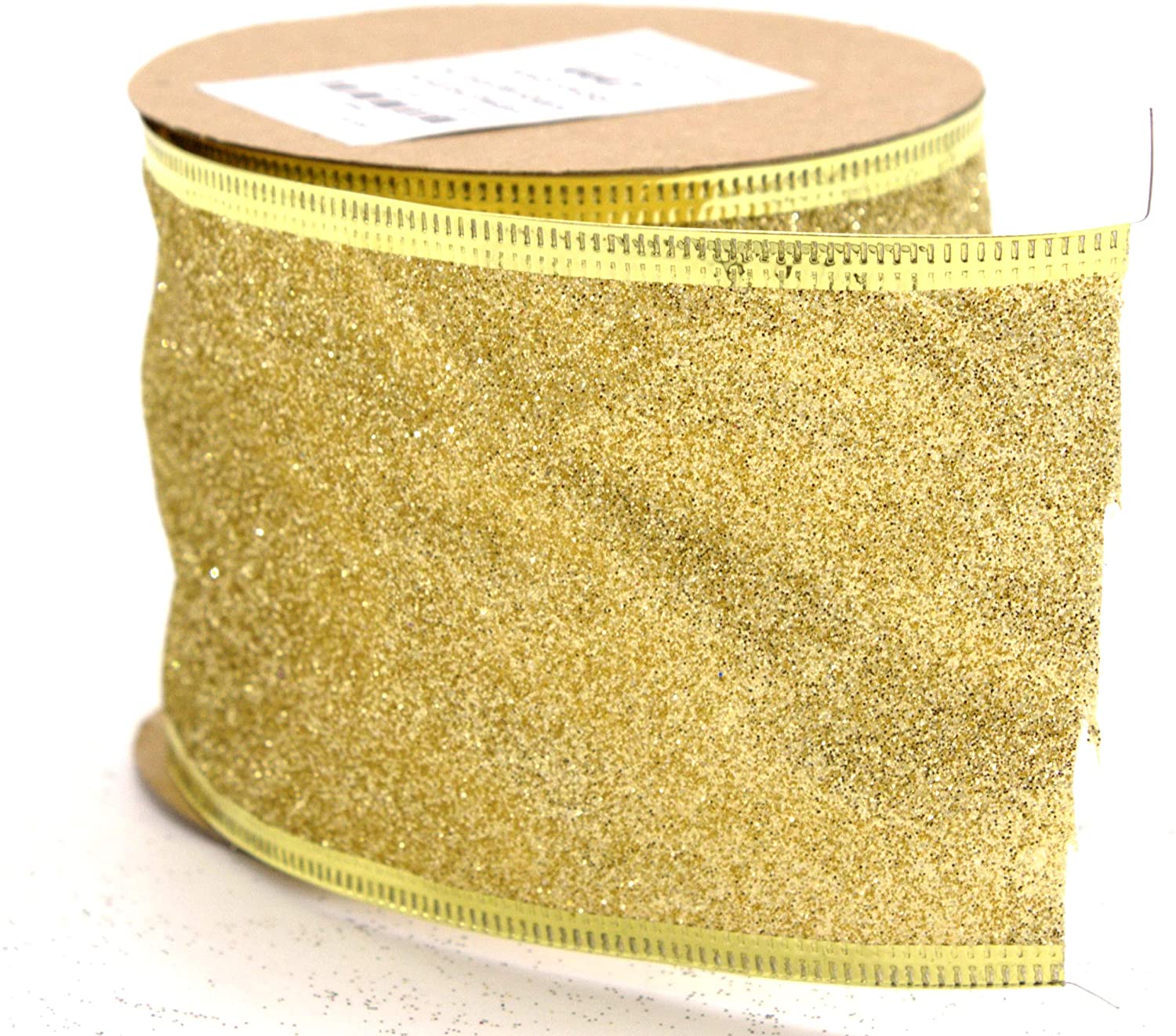 DARO DEKO DARO Deco Fabric Ribbon 6.3 cm x 2.7 m in Gold or Black-Single or Set of 3