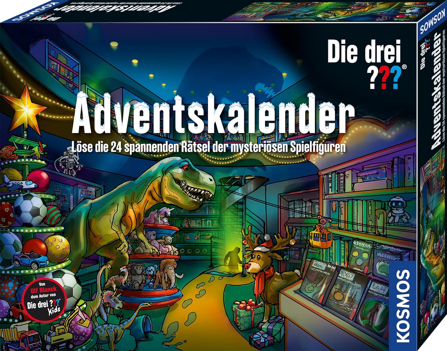 Kosmos Cosmos the Three Investigators Advent Calendar 2020 Solve the 24 Exciting Puzzles of Mysterious Toy Figures, Toy Advent Calendar for Children from 8 Years, Crime History to Christmas [German Language Product]