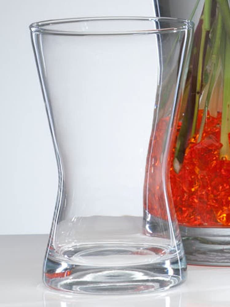 Sandra Rich 360240 Vase Clear Glass 25 x 12.6 x 11.6 cm