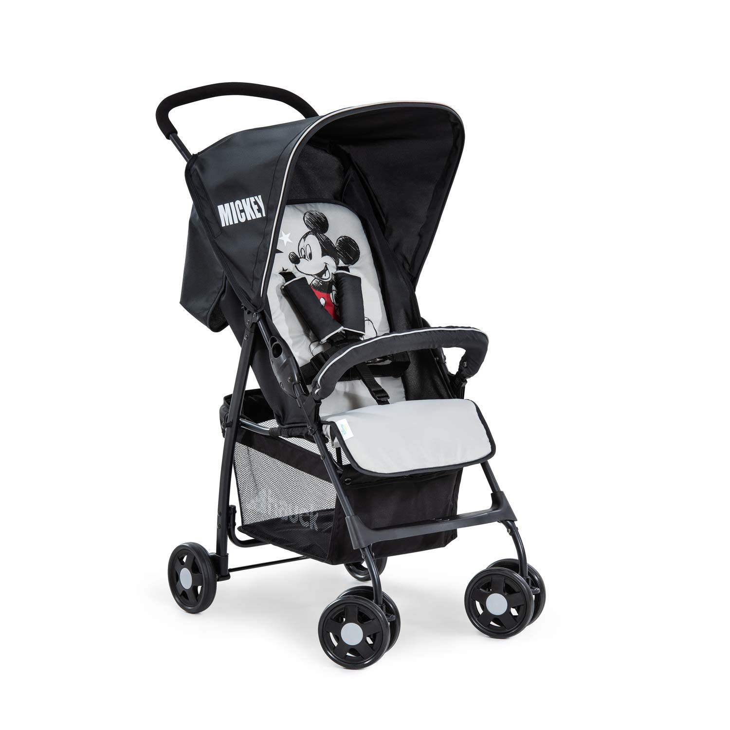 Hauck Lightweight Stroller up to 18 kg with reclining function from birth, small foldaway, sun canopy, large basket