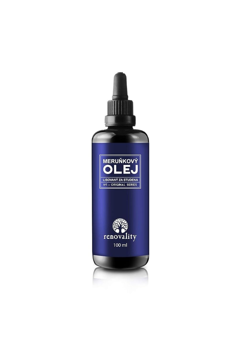 Renovality - Apricot Oil Cold Pressed 100 ml - 100 ml