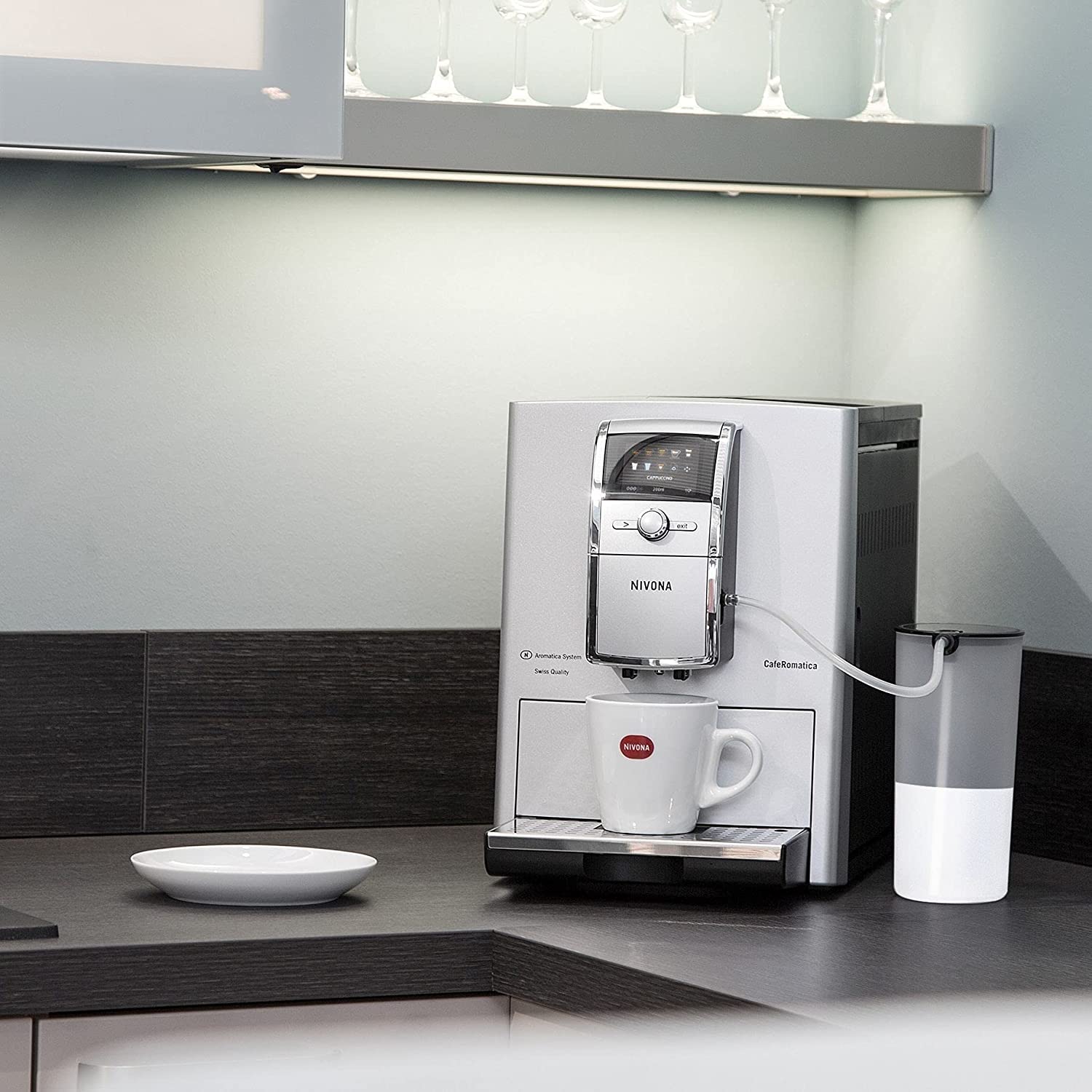 Nivona 300 800 842 CafeRomatica 842 Fully Automatic Coffee Machine Silver