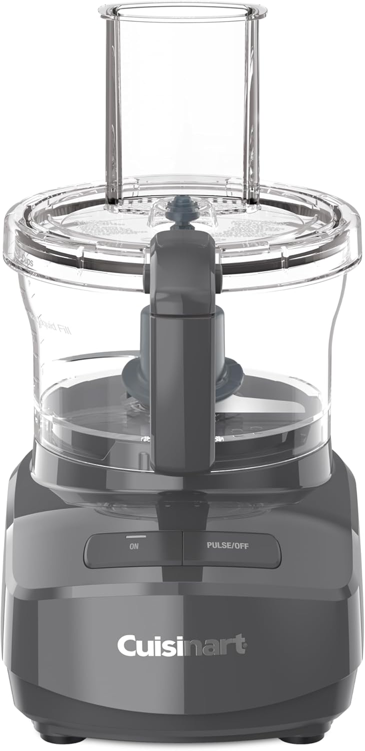 Cuisinart 7-Cup Food Processor (Anchor Gray) Medium Food Processor, Anchor Grey