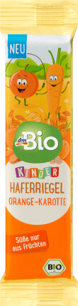 dmBio Oat bar orange carrot, from 3 years, 30 g