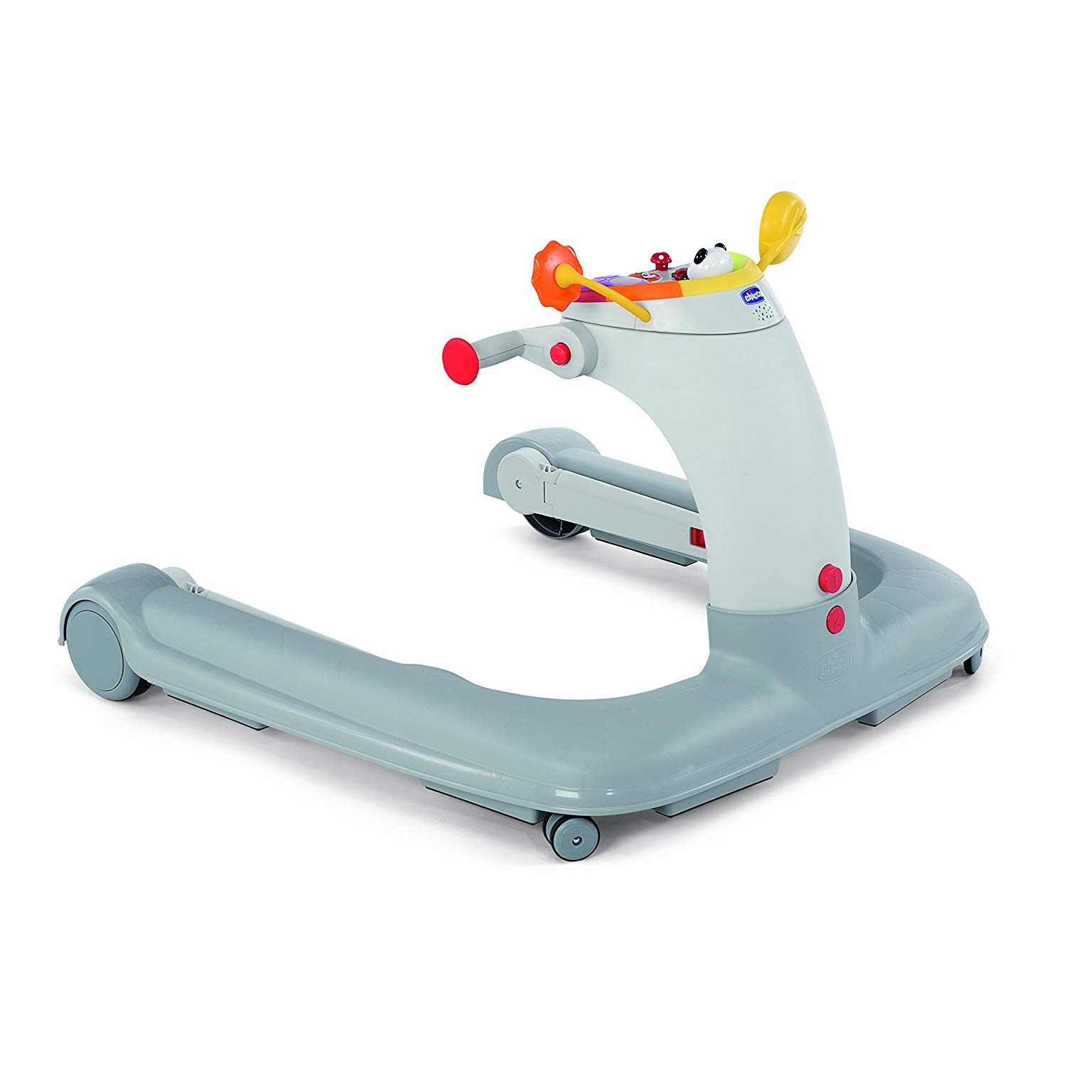 Chicco 123 Activity Centre First Steps Walker with Sliding Function and Ride-On with Stoppers, with Lights, Sounds, Children\'s Toy, 6 Months to 3 Years