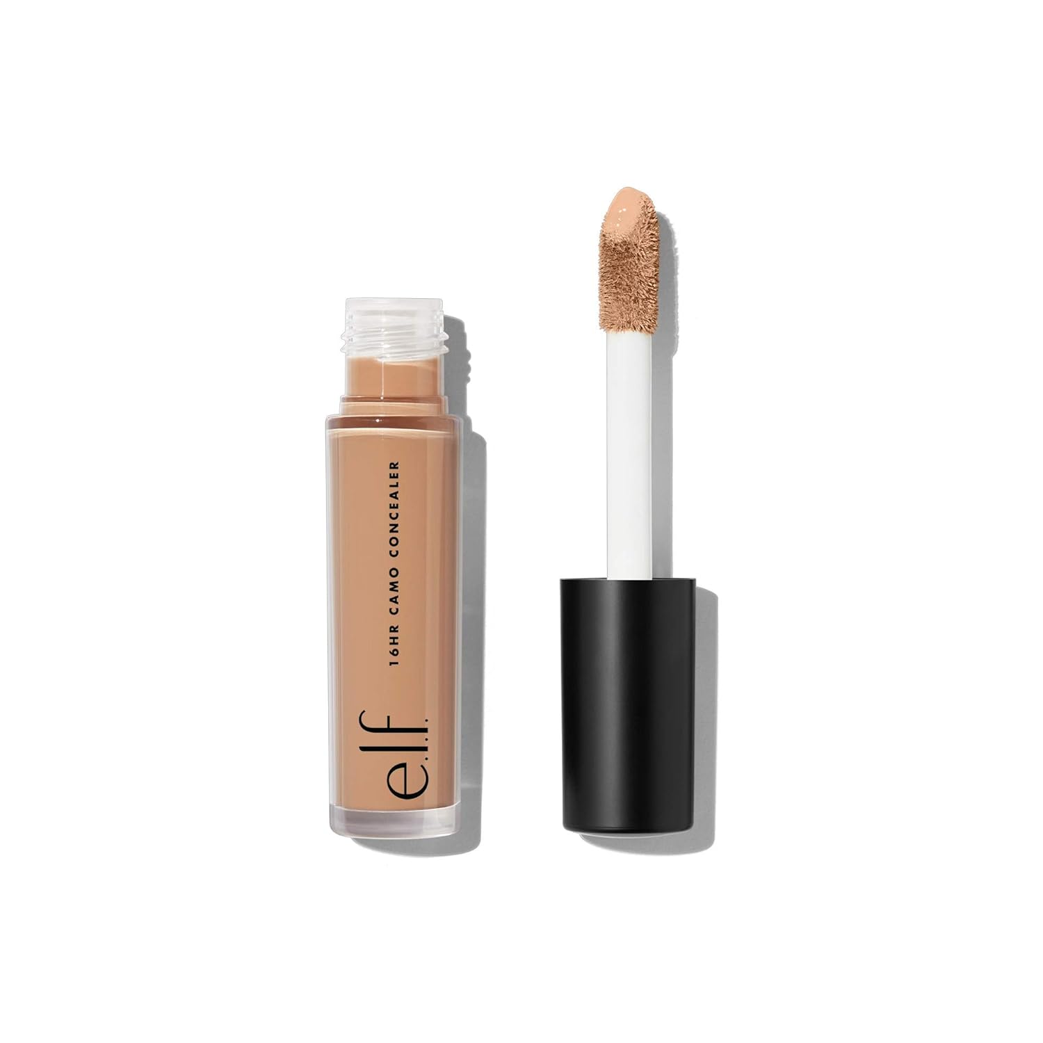 e.l.f. e.l.f. 16HR Camo Concealer, Full Coverage & Highly Pigmented, Matte Finish, Medium Peach, 0.203 Fl Oz (6 ml)

