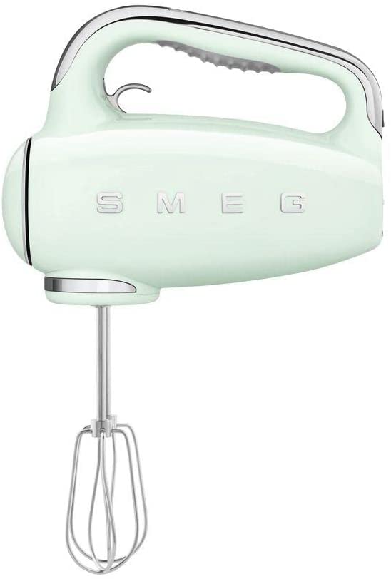 Smeg HMF01PGEU Electric Hand Blender Pastel Green 50\'s Style