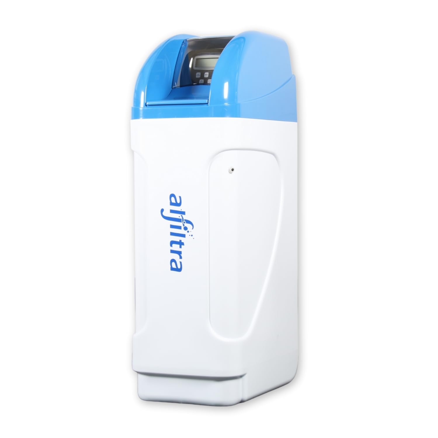 ALFILTRA Basic 60 Water Softening System - Compact Descaling System for Soft Water, Salt-Saving, Easy Installation, Automatic, for 4 to 8 People - German Quality Brand