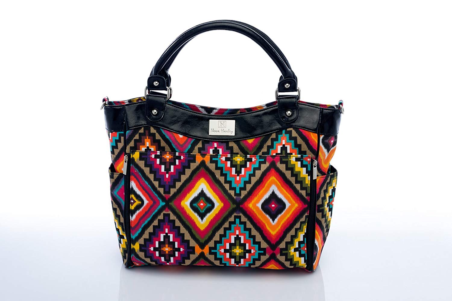 Nova Harley Changing Bag (Zigzag Pattern)