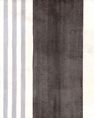 galerie-24 15900? Idyllia Grey & White Striped Gallery Wallpaper