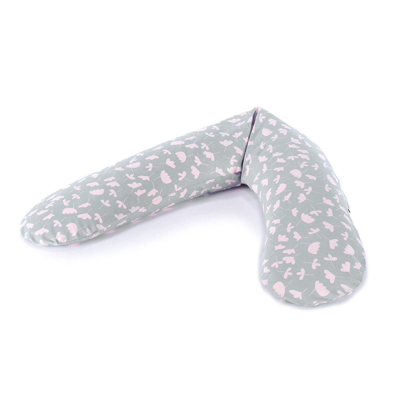 The Original Theraline Pregnancy and Breastfeeding Pillow Filled with Sand-Like Original Micro-Beads - Comes with Outer Cover,190 cm