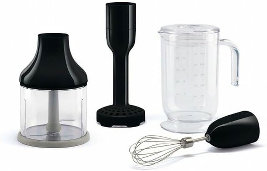 Smeg HBAC11BL Accessory Hand Mixer Set of 4 Black