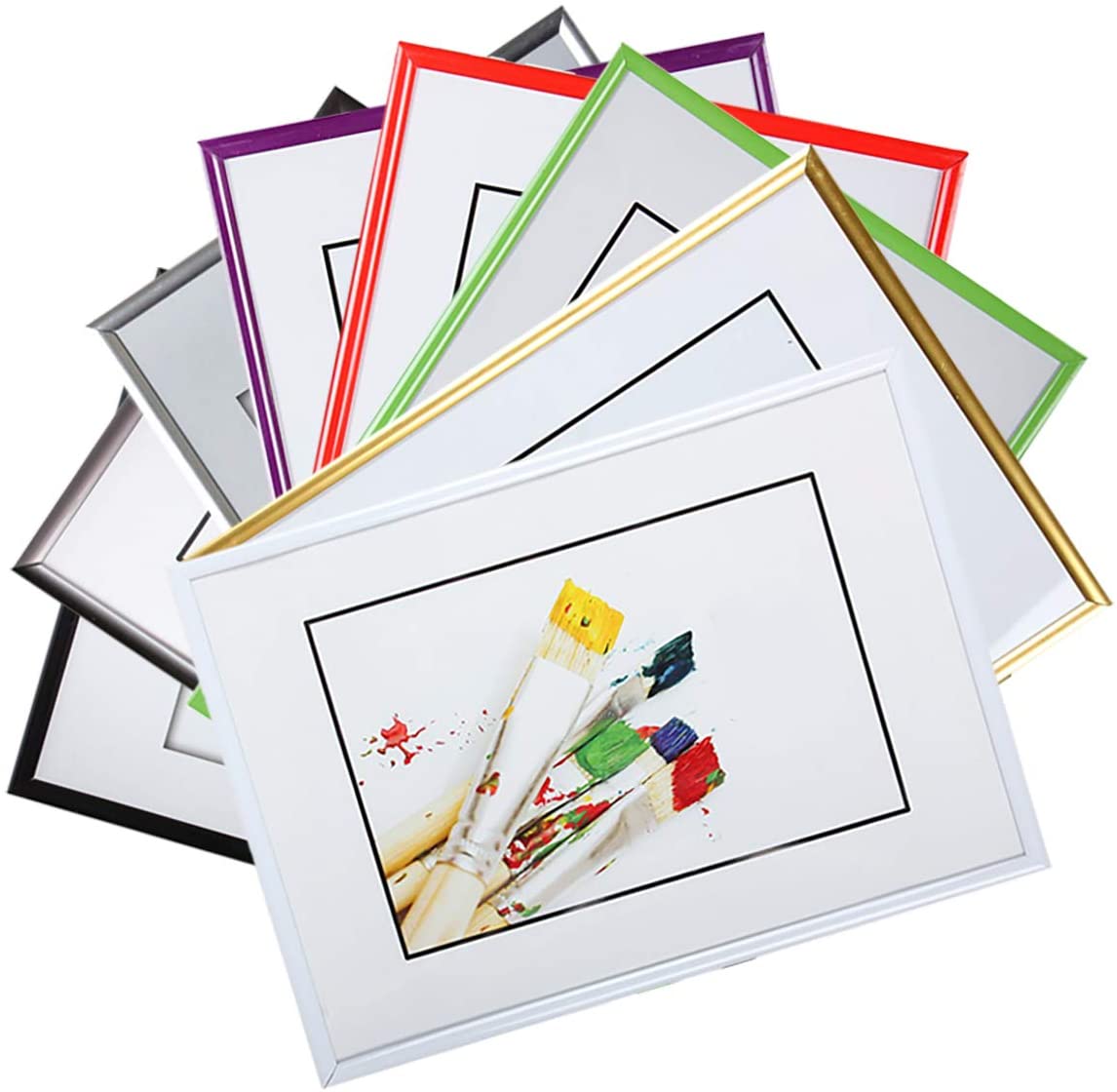 Unbekannt Picture Frame, 15 x 21 cm Set of 3, Silver