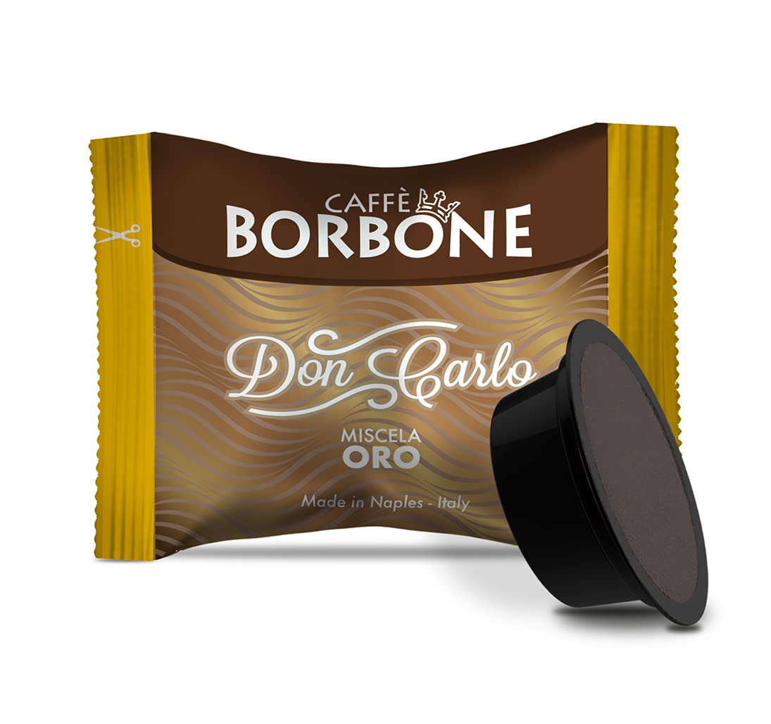 Caffè Borbone Coffee Don Carlo, Gold Blend - 100 Capsules