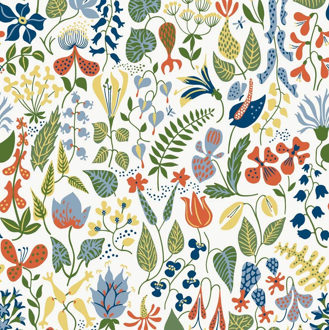 Borastapeter 2743 0.53 X 10.05 M "Herbarium" Wallpaper