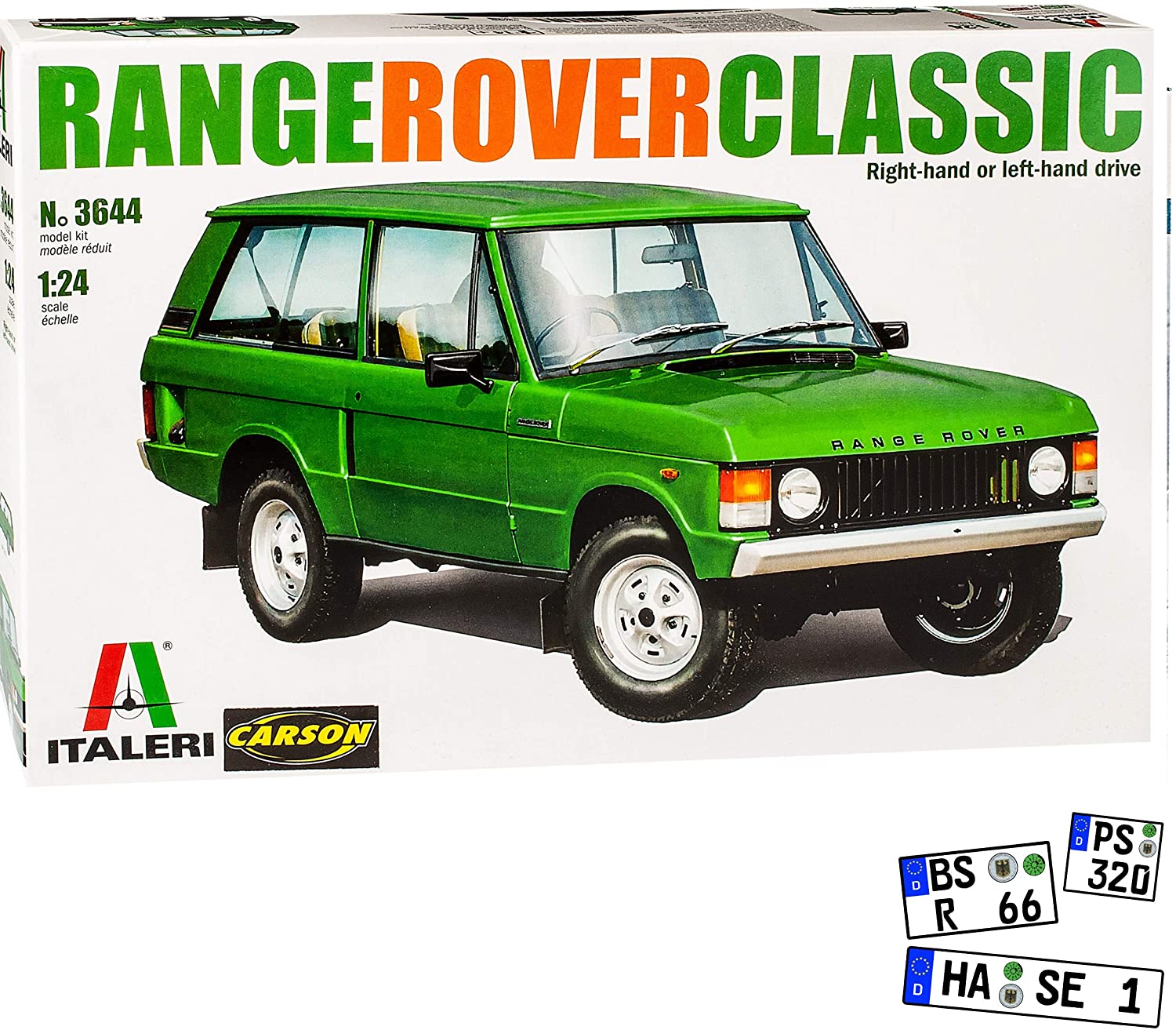New Range Rover Classic 1St Generation Green 1970-1995 3644 Kit Kit 1/24 It
