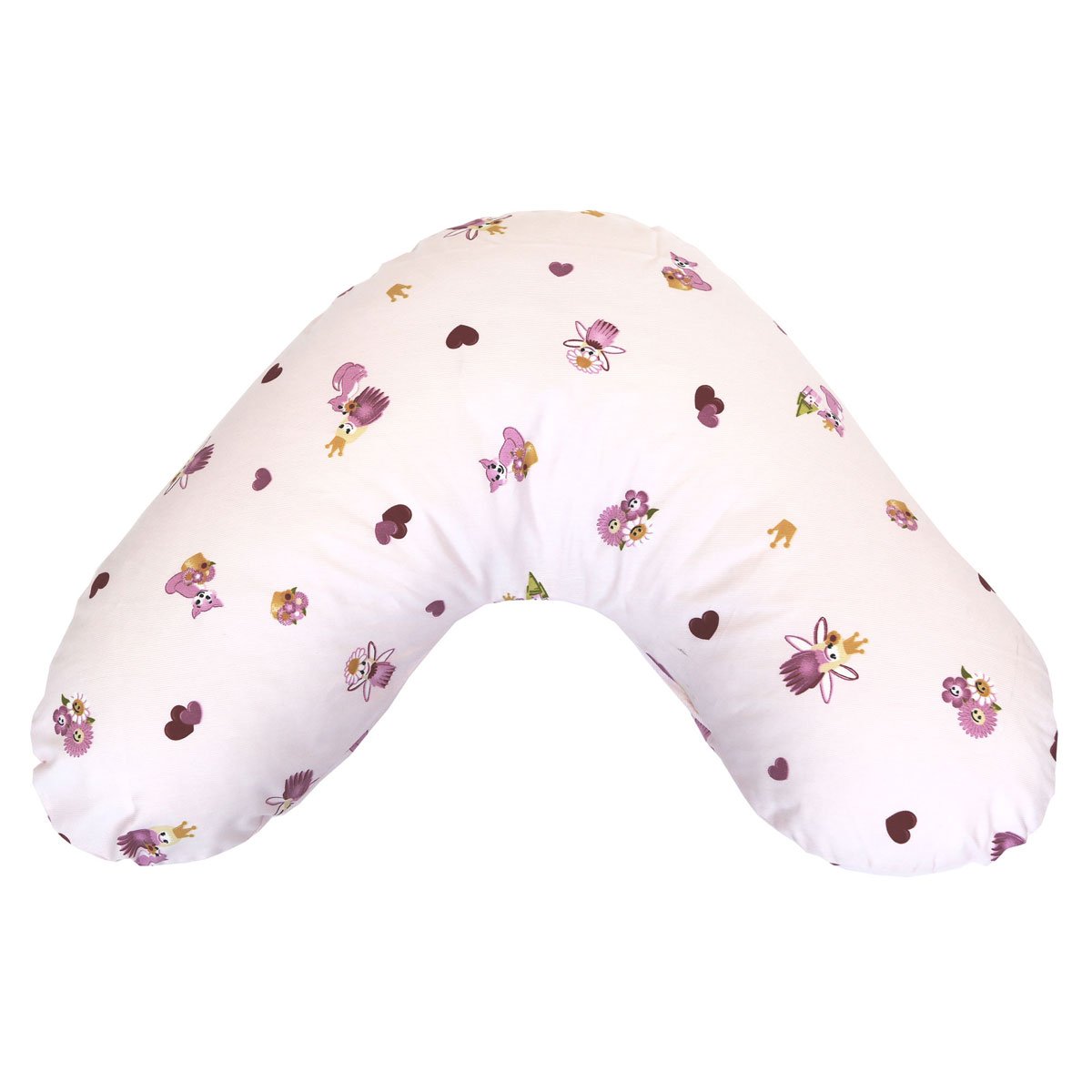 Vanilla Copenhagen Standard Foss Flakes Breastfeeding Pillow with Removable Cover