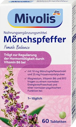 Mivolis Chasteberry tablets, 60 tablets, 15 g
