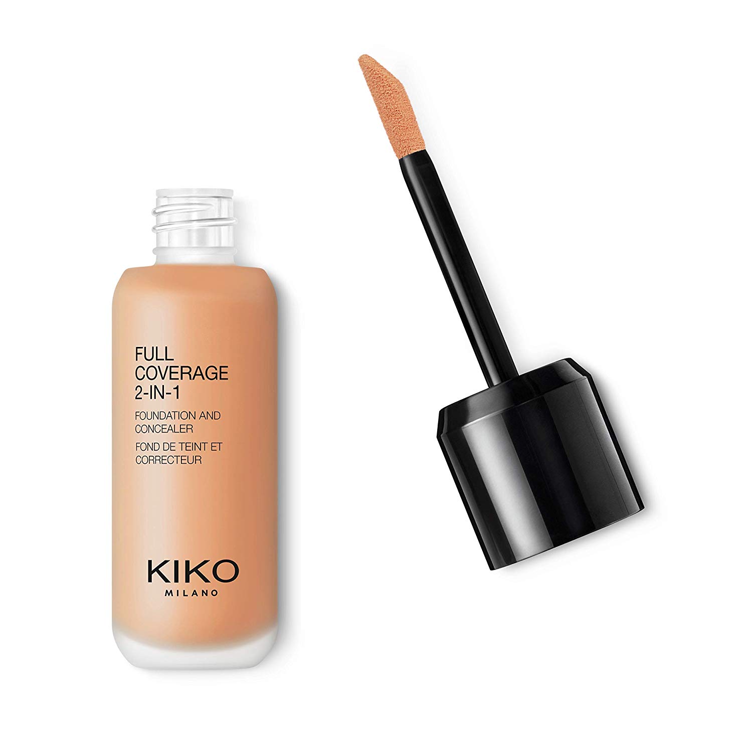 Kiko Milano Full Coverage 2-in-1 Foundation & Concealer, beige ‎warm