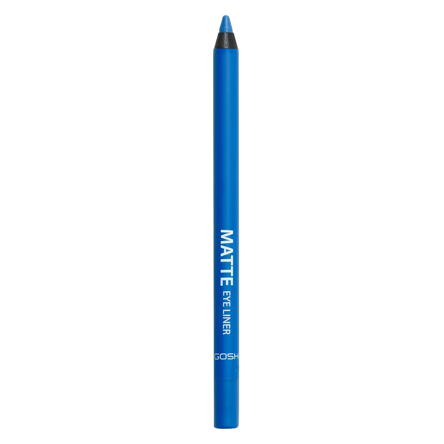 GOSH Matte Eyeliner in Intense Black, Creamy Soft Texture for Easy Application, High Coverage, Ideal for Smokey Eyes, Perfect with Mascara, Vegan & Fragrance-Free, 007 Carribiean