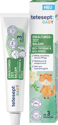 tetesept Baby Cold Time Balm with thyme & Myrtle, 30 ml