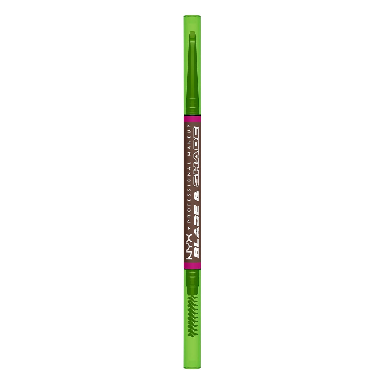 NYX Professional Makeup NYX Professional Makeup Blade & Shade Nano Eyebrow Pencil Brunette 09 with Nano Blade Tip for Defined Lines, 0.1 g