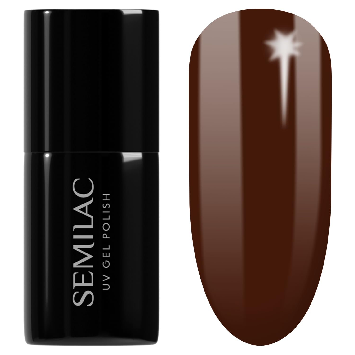 Semilac UV Nail Polish 941 Hot Chocolate 7 ml