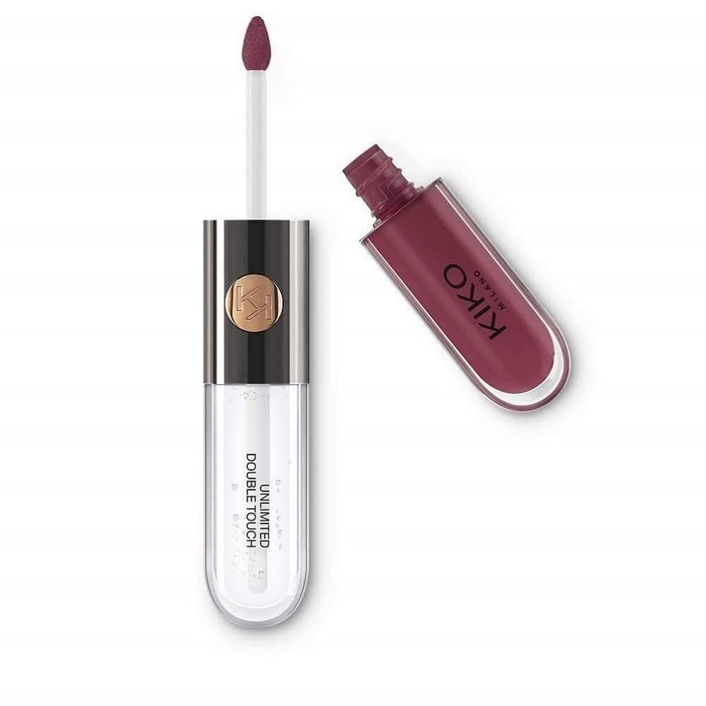 Kiko Milano Unlimited Double Touch 121 Lipstick, 2 x 3 ml, ‎121 dark rosy chestnut