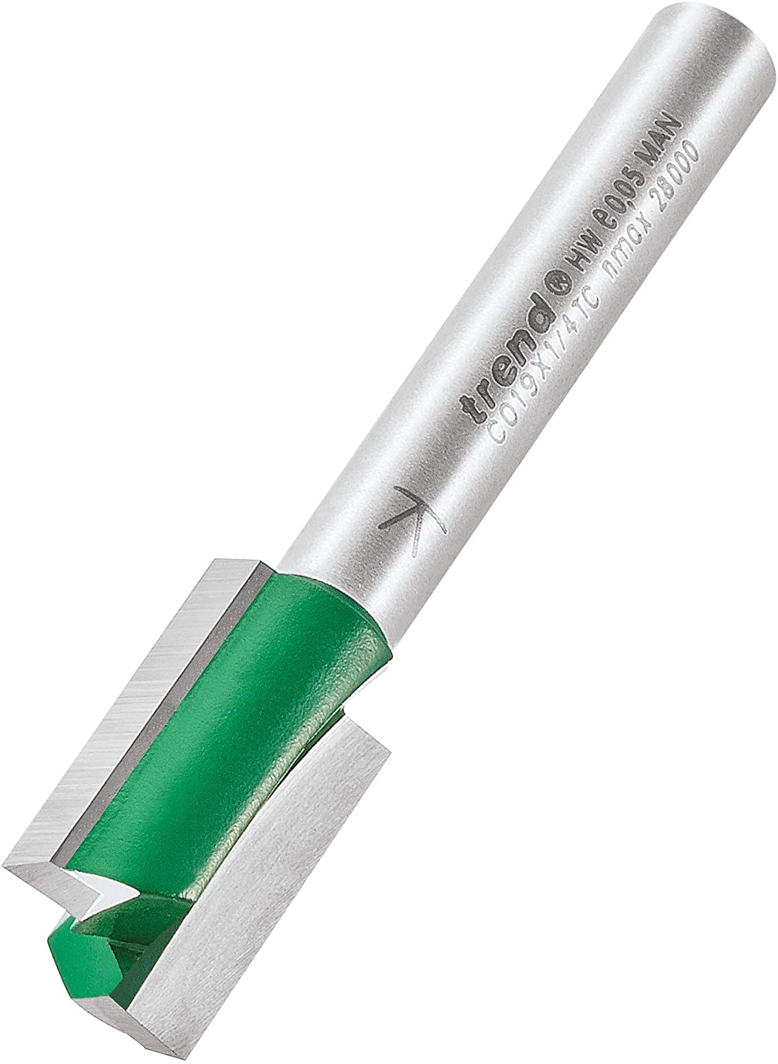 Trend C01914 1/4 Tc Two Flute 12.0mm X 19.1mm