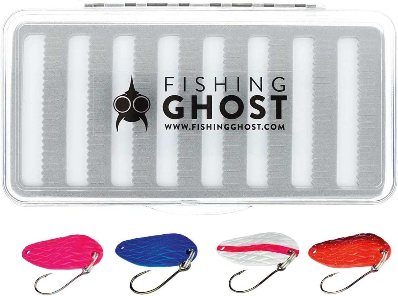 Fishingghost Set - Bestehend Aus 4/5 Kunstköder Und Einer Köderbox, Forelle