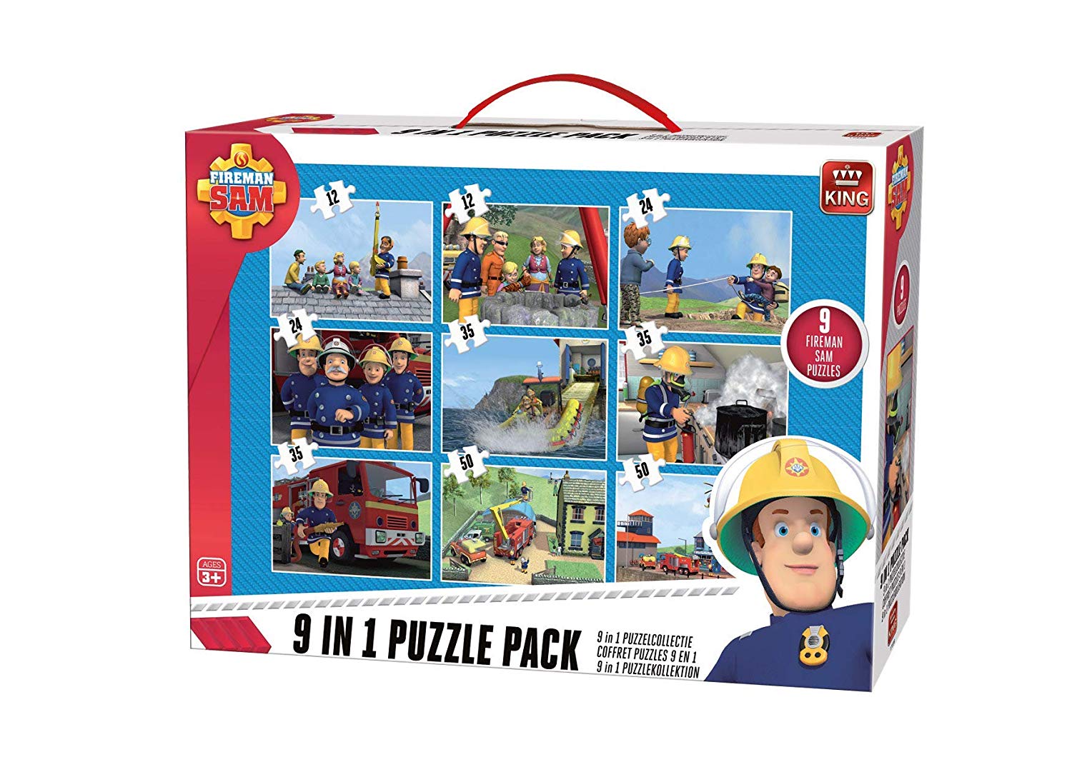 King 9 Puzzles – Fireman Sam