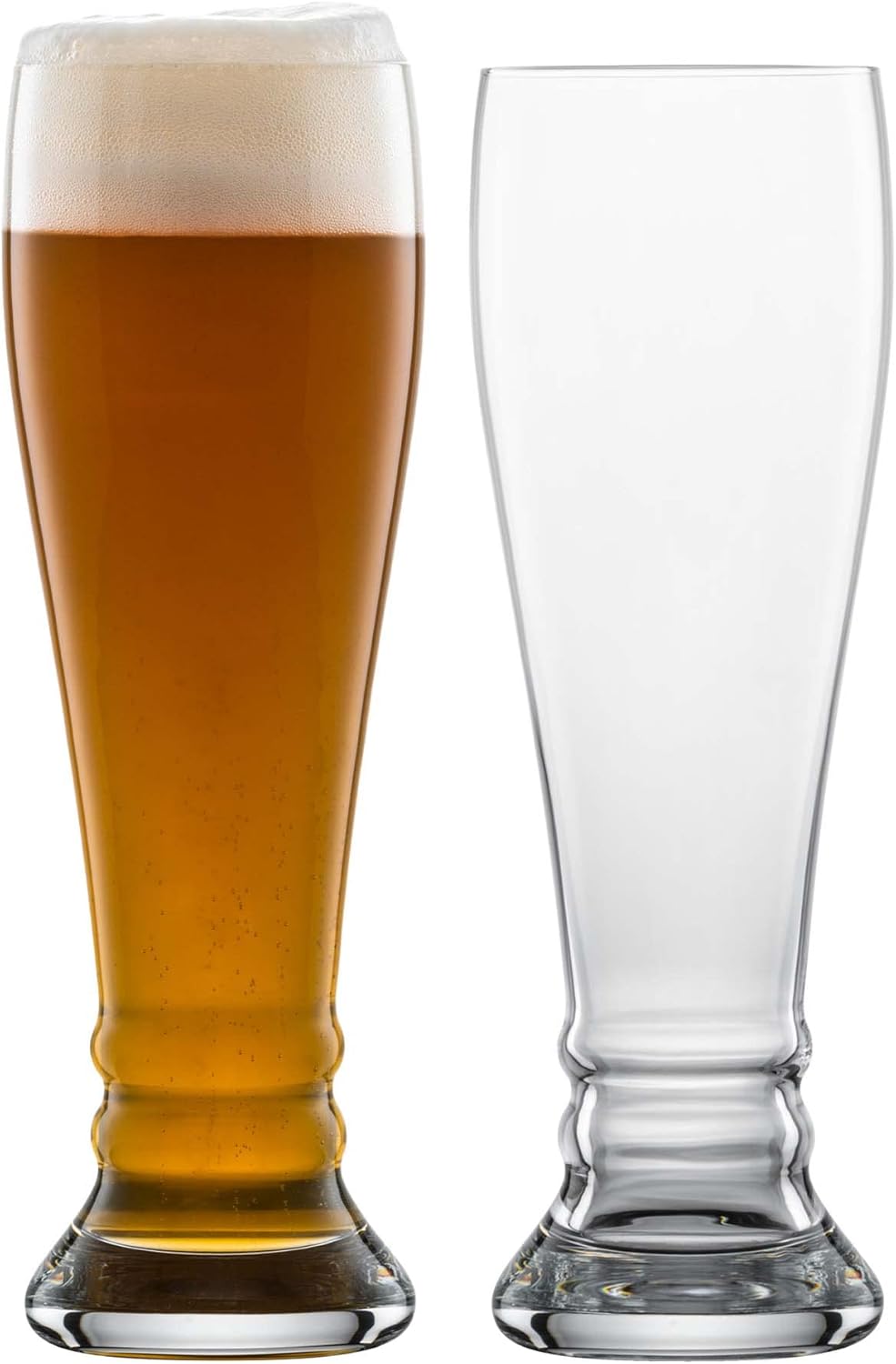 SCHOTT ZWIESEL Bavaria Basic Wheat Beer Glass, 0.5 L (Set of 2), Wheat Glasses for Wheat Beer, Dishwasher Safe Tritan Crystal Glasses, Made in Germany (Item No. 118661)