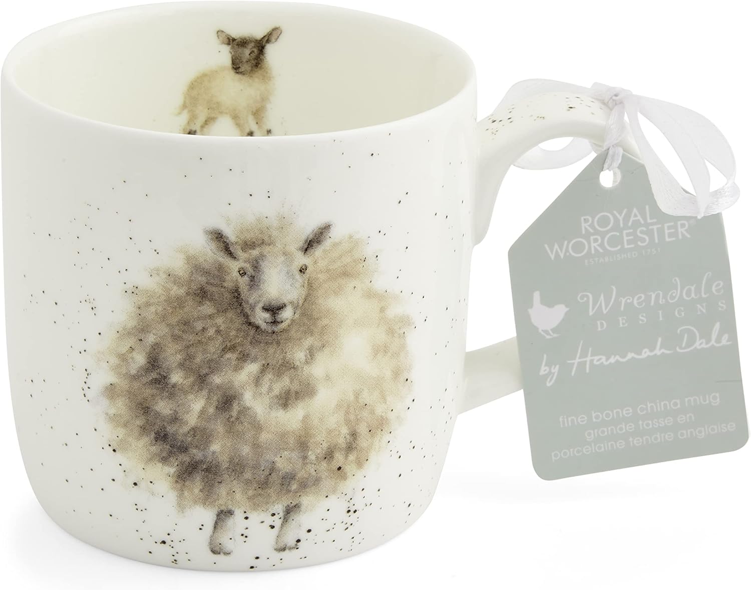Portmeirion Home & Gifts Woolly Jumper (Sheep) Mug MMQL5629-XSM Multicoloured