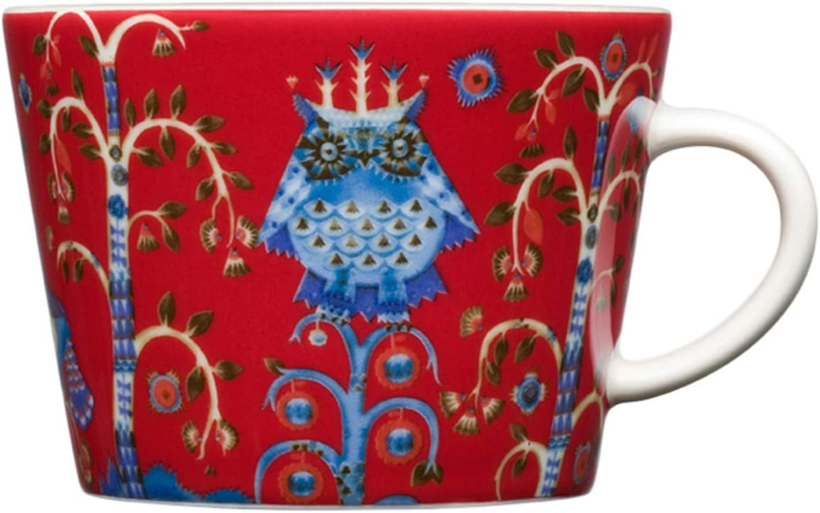 Iittala Taika Coffee Cappuccino Cup, Red
