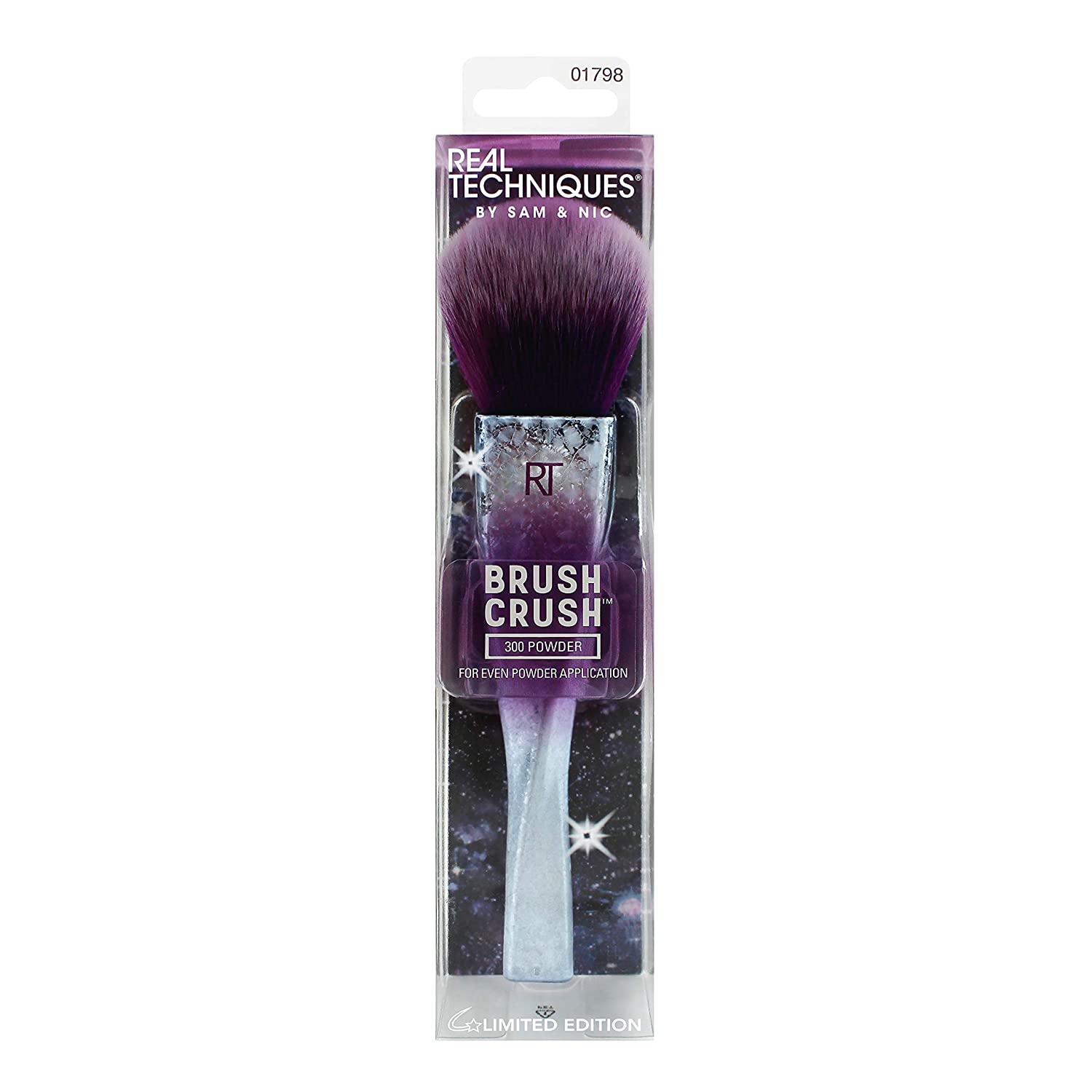 Real Techniques Brush Crush Volume 2 Powder Makeup Brush for Face, Base and Foundation RT 300