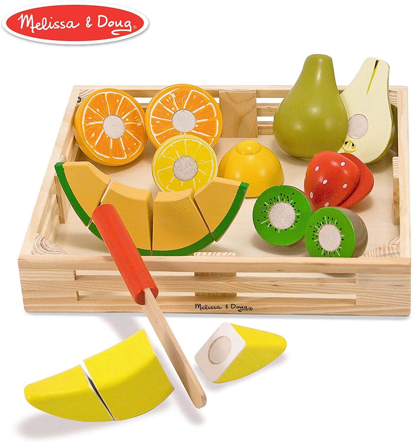 Melissa & Doug Melissa And Doug 96046 Wooden Fruit For Cutting
