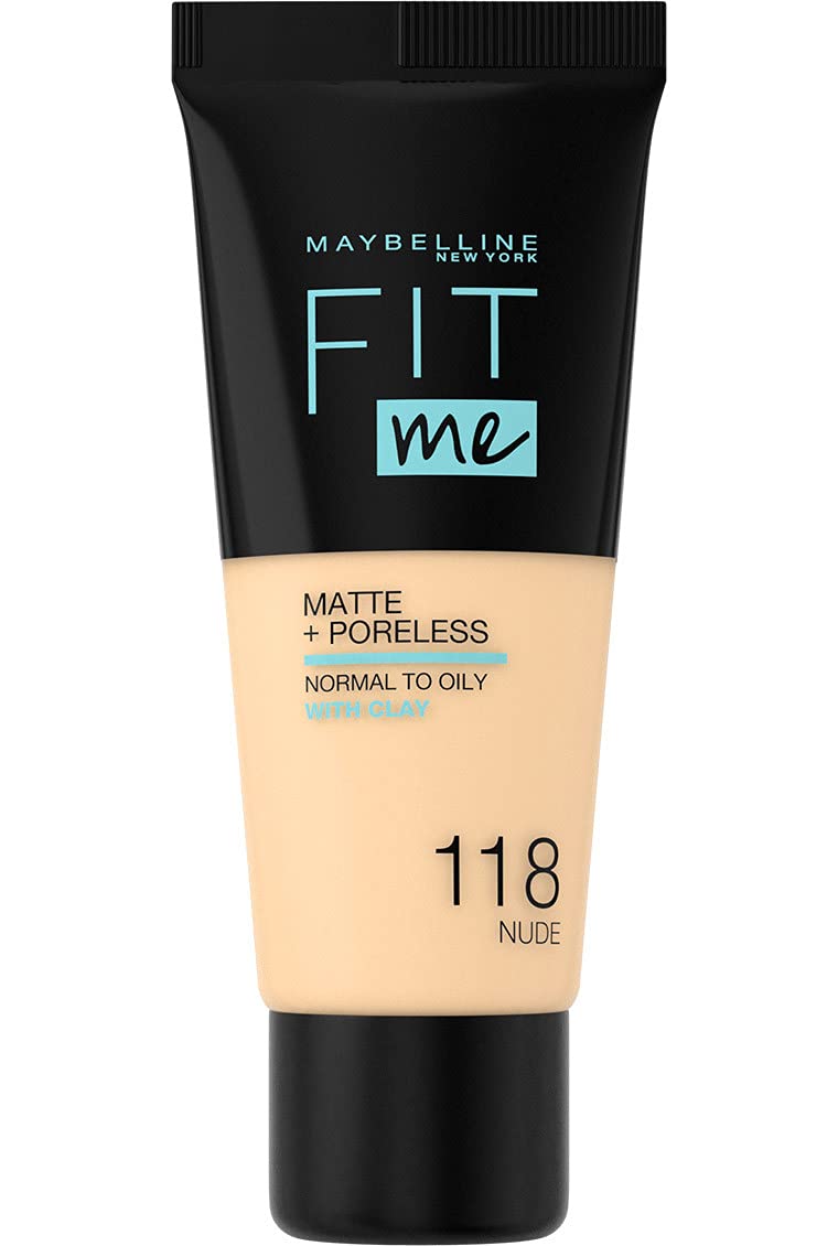 Maybelline Fit Me Matte & Poreless Make-Up 1-piece 30ml, 118 ‎nr. beige light
