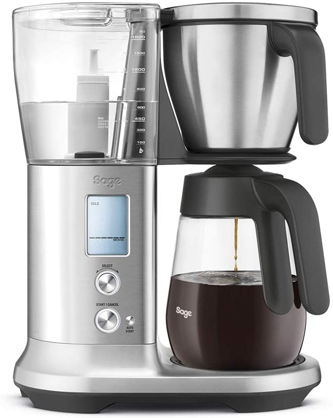 Sage Appliances SDC400 Precision Brewer Glass Coffee Machine