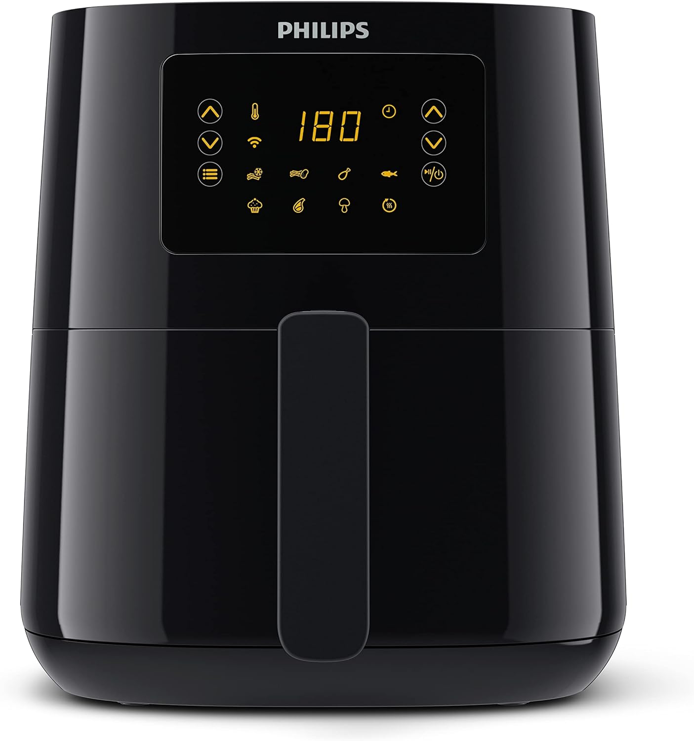 Philips Domestic Appliances Philips Airfry 5000 Series, Size L, 4.1 L (0.8 kg), 13-in-1 Cooking Functions, WiFi Connected, 90% Less Fat with Rapid Air Technology, Recipe App, Compatible with Alexa (HD9255/90)